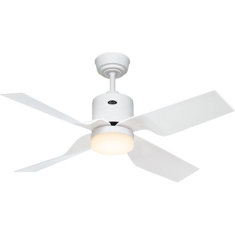 Ventilateur de technologie ECO VENTOS IP44 102 Blanc WiFi avec lumière