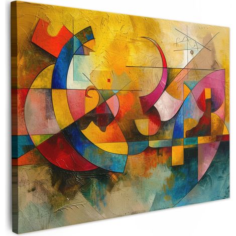 CUADRO EN LIENZO Arte - Abstracto - Moderno Cuadros 40x30 cm