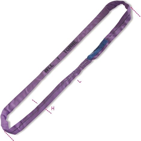 FASCE AD ANELLO  VIOLA 1T MT.3 8170/3 (1/2)