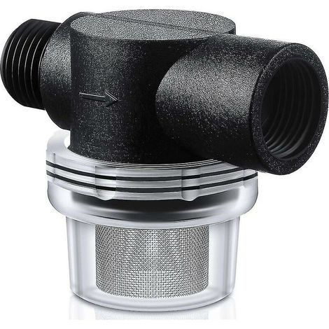 Crépine de tuyau torsadée de 1/2 pouce compatible avec les pompes Wfco ou Shurflo