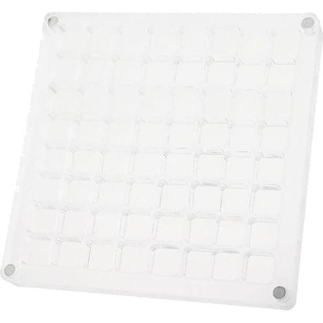 Scatola espositiva magnetica in acrilico (64 scomparti) 1 pezzo (1/4)