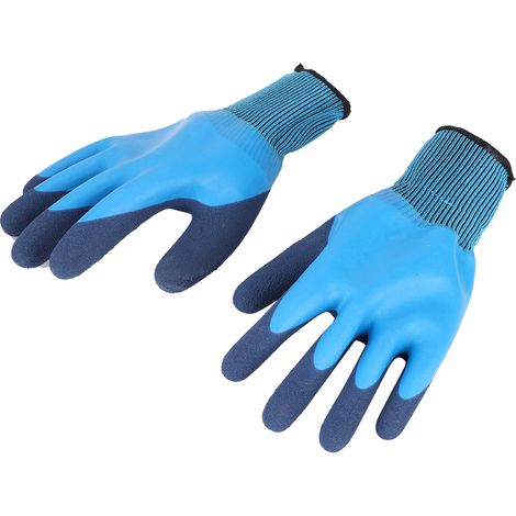 2 paires de gants de jardinage de protection, antidérapants et imperméables (1/5)