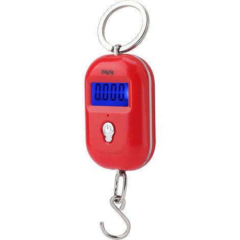 Pssopp Balance Numérique Portable de Poche avec Crochet de Poids (1/4)