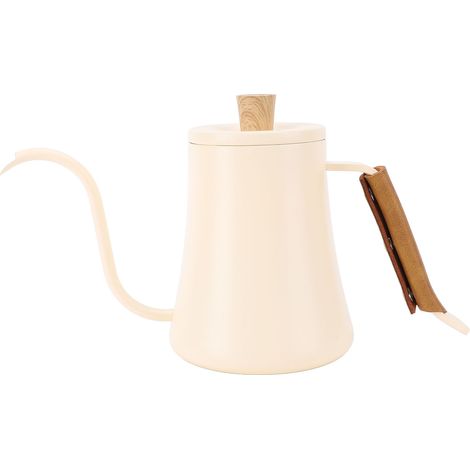Bouilloire à Col de Cygne Acier Inoxydable 304 600ml Versement Précis pour Café et Thé Design Ergonomique (1/5)