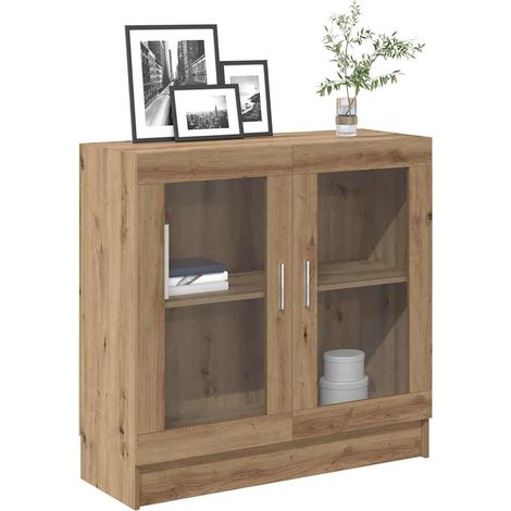 Bücherschrank Artisan-Eiche 82,5x30,5x80 cm Holzwerkstoff