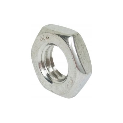 Écrou hexagonal bas M16 DIN439 A2, lot de 50 (1/5)