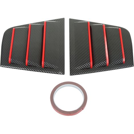 1 paire de persiennes latérales de voiture en ABS pour Dodge Charger 2015-2022 (1/5)