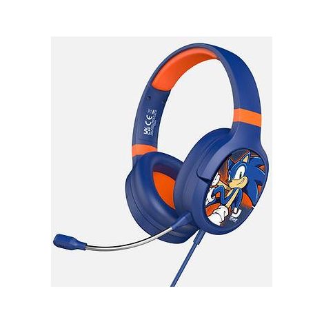 OTL Technologies Sonic Boom SH0901 cuffia e auricolare Cuffie Cablato A Padiglione Giocare Blu, Rosso (1/4)
