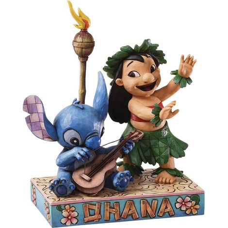 Statuette de collection Lilo et Stitch (1/2)