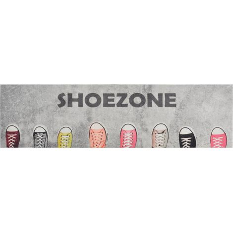 Maison Exclusive - Küchenteppich Waschbar Shoezone 45x150 cm Samt