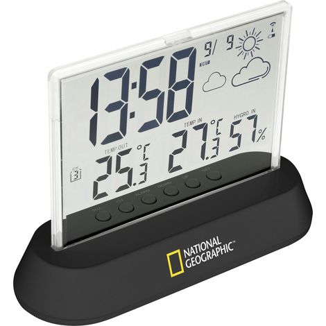 National Geographic Transparent 9070300 Funk-Wetterstation
