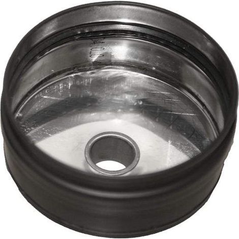 Colector de Hollin Deko Pellet con Desague Dinak 80mm80mm