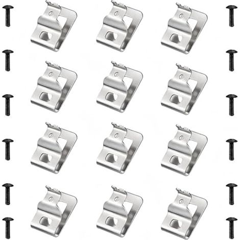 N268241 N086039 Boucle de ceinture à outils et clip de ceinture avec clip de perage pour outils électriques Dewalt 20 V, compatible avec DCD980, DCD985, DCD980L2, DCD985L2. Comprend des vis et des (1/5)