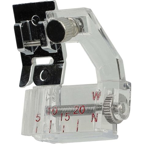 vhbw Accesorio de repuesto máquinas de coser, ribeteador para maquinas de coser por ej. AEG, Brother, Husqvarna, Janome, Juki, Pfaff, Singer, Toyota