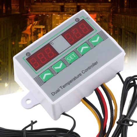 ZFX-ST3012 Mikroprozessorgesteuerter intelligenter Temperaturregler mit dualer 220-V-Steuerung (1/5)