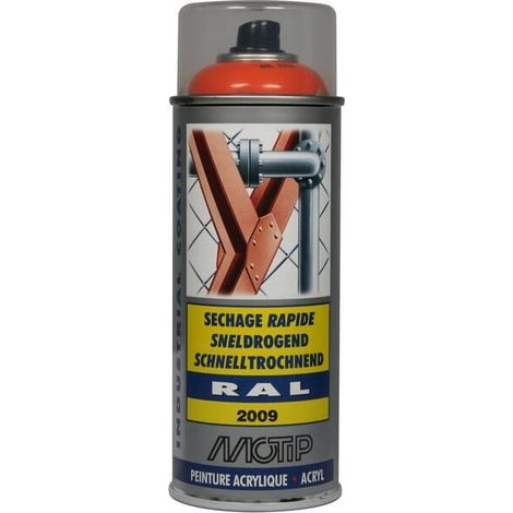 Peinture spray orange MOTIP 07082 (1/3)