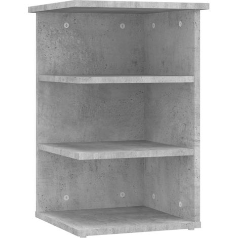 Maison Exclusive - Armario auxiliar madera contrachapada gris hor