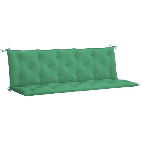 Maison Exclusive - Cuscino per Panca Verde 180x(50+50)x7 cm in Tessuto Oxford