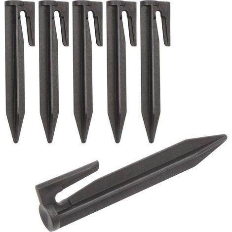 Lot de 200 Crochets Fixes + 100 Supports de Câble Périmétrique pour Robot Tondeuse, Accessoires de Jardin pour Installation Fil Guide et Câble de Délimitation (1/5)