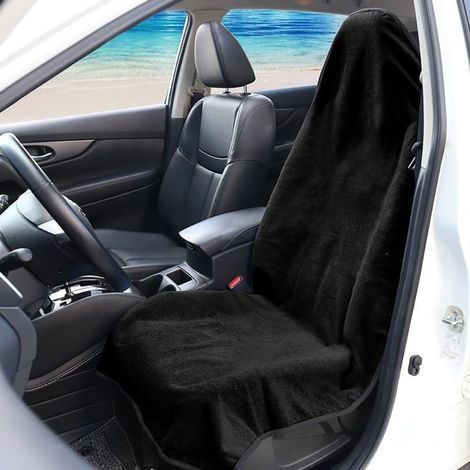 1 Housse de siège imperméable, microfibre douce, fond antidérapant, pour voiture camion SUV sport plage (1/5)