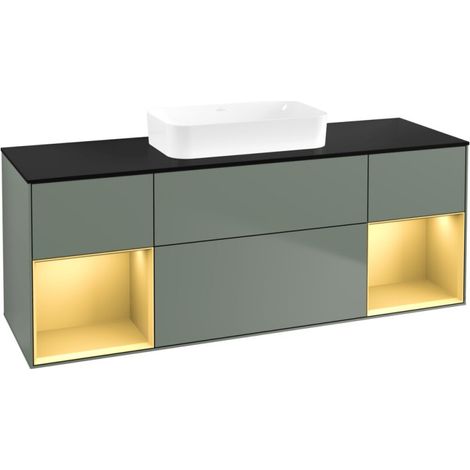 Villeroy & Boch F742HFGM meuble sous-lavabo Finion F74 (1/2)