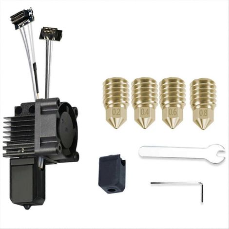 Komplettes Hotend-Set für Bambu Lab P1P P1S mit Lüfter-Upgrade 2.0 und Düse