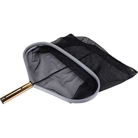 Skimmer de piscina MINKUROW, red de plataforma de red de skimmer de estanque duradera y liviana para limpiar hojas y desechos de piscina (1/5)