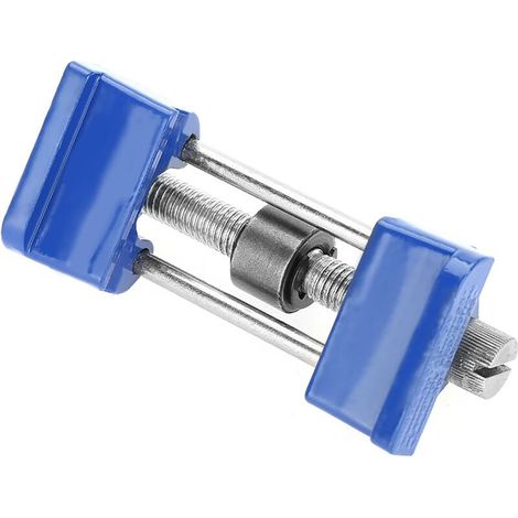 Outil d'affûtage réglable en angle pour ciseaux à bois, rabots et pelles - outil de bricolage multifonction pour affûtage précis des outils de jardinage et menuiserie (1/2)