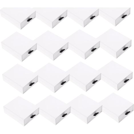 20pièces Boîte à Bijoux Élégante Matériau Mat Pour Colliers Boucles Oreilles Bracelets Anneaux Et Pendentifs De Rangement Pratique Et Décoratif Pour Spéciaux (1/5)