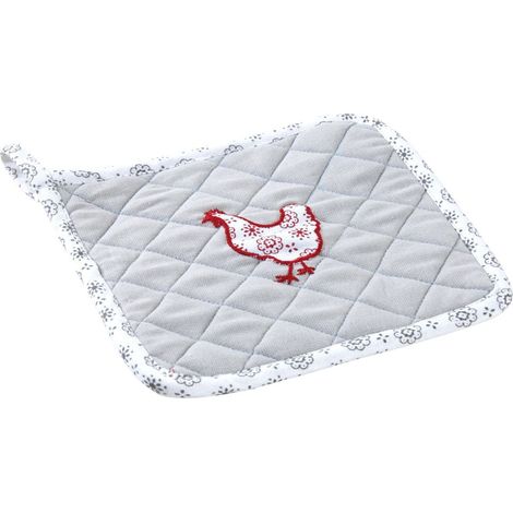 Manique Coton Poule Fleur Protection Thermique Et Design Campagnard - Aubry Gaspard