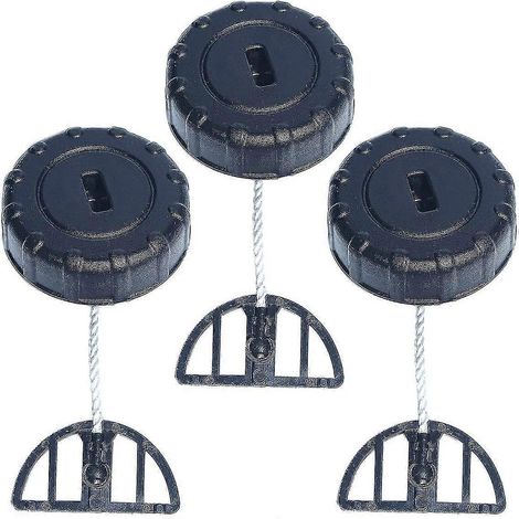 Bouchon de réservoir d'essence/carburant de rechange 11303500500 pour tronçonneuse Stihl MS170C, MS180C, MS170 et MS180 017 (1/4)