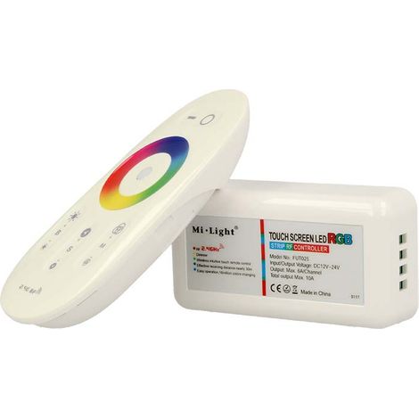 Led Controller Dimmer RGB Telecomando RF 2,4G Touch 12V 24V 6AX3 (1/3)