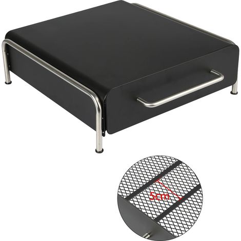 Porta capsule di caffè, capacità 36 capsule, cassetto ad accesso facile, nero (1/2)