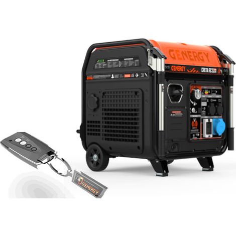 -CAHERSA- Generador Inverter CRETA SILENT 7500W RC Grupo de Luz (1/5)