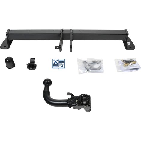 Attelage rotule démontable AUTO-HAK + faisceau Trail-Tec spécifique 13 broches - BMW X1 (1/2)