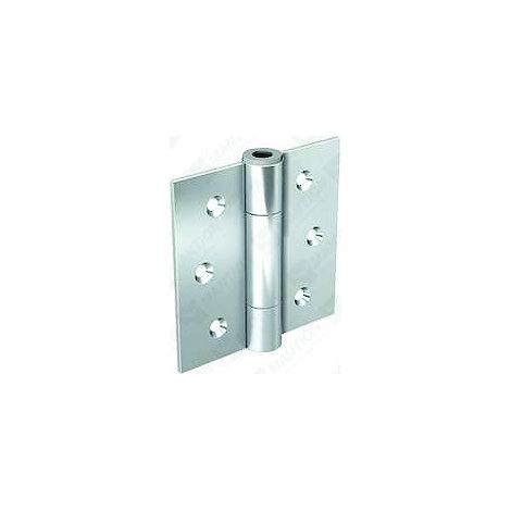 Mantion – Charnière pour meuble 1512C – Acier zingué – Dimensions 85 x 85 mm – Diamètre axe 12 mm – Charge max 38 kg – Fixation sur chant