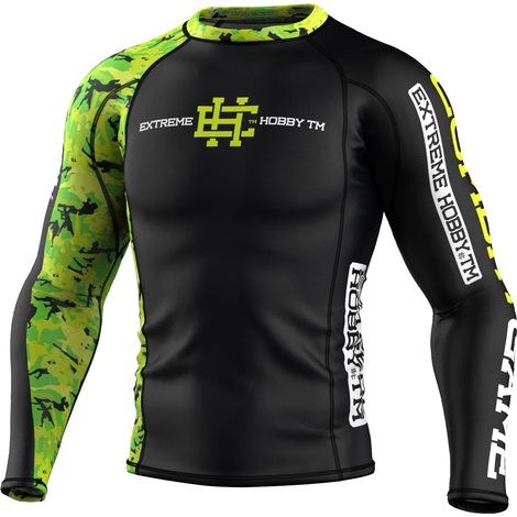 Camiseta de manga larga para hombre NEO Warrior XL color lima