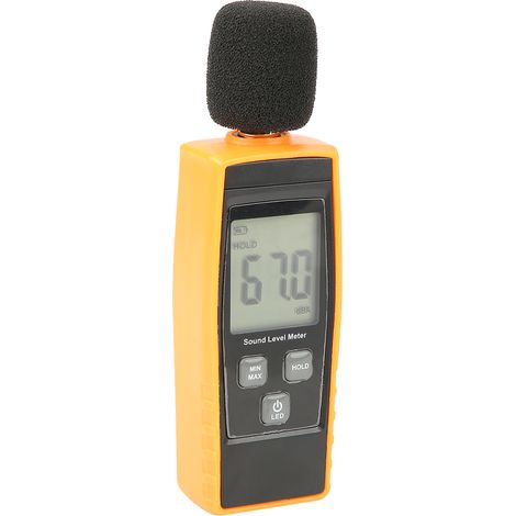 RZ1359 Digitales LCD-Schallpegelmessgerät (dB-Meter) Umgebungslärmmessgerät (1/5)