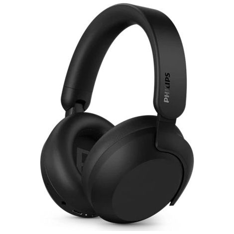 Philips TAH8000EBK/00 cuffia e auricolare Cuffie Wireless A Padiglione Musica e Chiamate USB tipo-C Bluetooth Nero