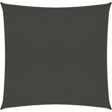 Vela in tessuto per ombrellone 160 g/m² 5 x 5 m HDPE antracite 020008939