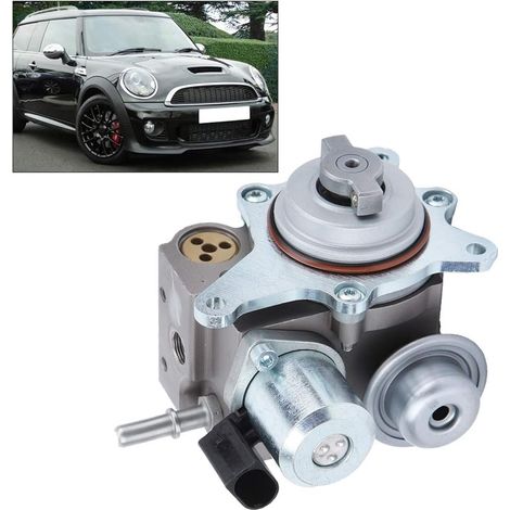 SJLERST Pompe à carburant électrique à haute pression, pompe à carburant intégrée diesel à gaz résistant en métal de voiture 13517588879 13517573436