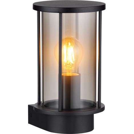 Globo - aplique de pared - Gracey - negro - metal - E27 - 31360 (1/5)
