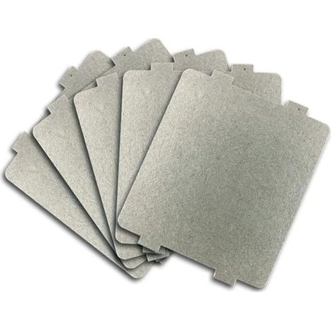Plaques mica de microondes, Guide d’ondes, 99 x 108 mm Compatible avec Frigidaire 5304464061 (5 pièces) (1/5)