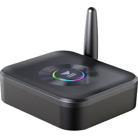 Récepteur Bluetooth GR01 avec emplacement pour carte, antenne, amplificateur audio mains libres pour voiture et convertisseur Bluetooth 3,5 mm. (1/4)