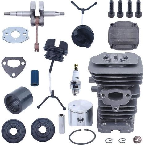 530069941, 40 mm Zylindersatz, kompatibel mit Ersatzteilen für Husqvarna 142, 141, 137 und 136 Kettensägen