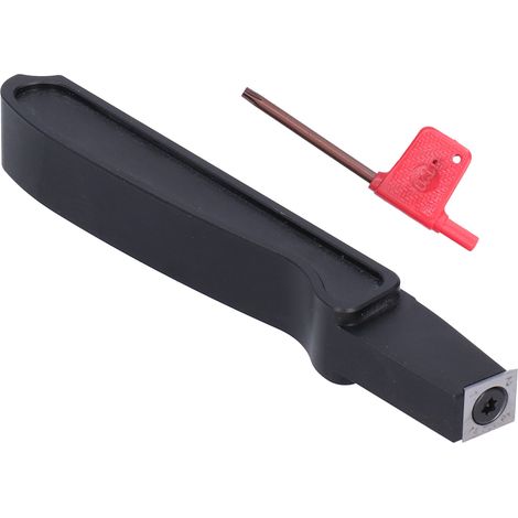 Mini Grattoir en Bois avec Insert en Carbure pour Débavurage et Nettoyage (1/5)