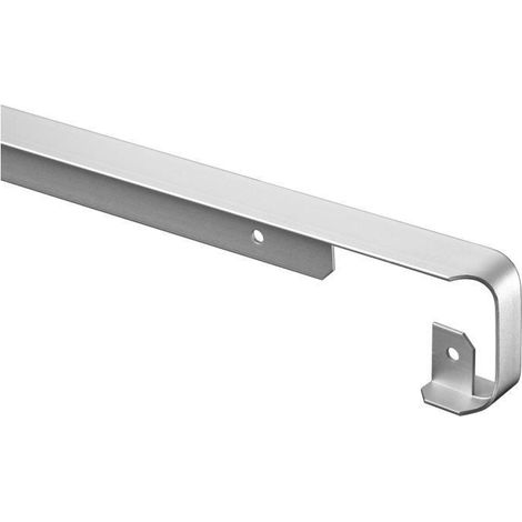 Nordlinger – Profil de jonction angle aluminium 28 mm x 670 mm – Rayon 35 mm pour assemblage précis – Finition soignée pour continuité visuelle
