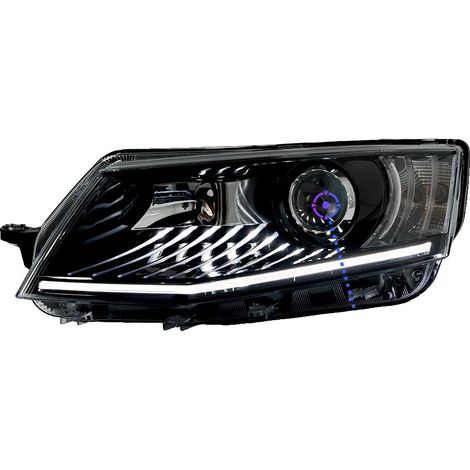 Ensemble de phares Skoda Octavia, matériau LED, tension de 12V (1/2)