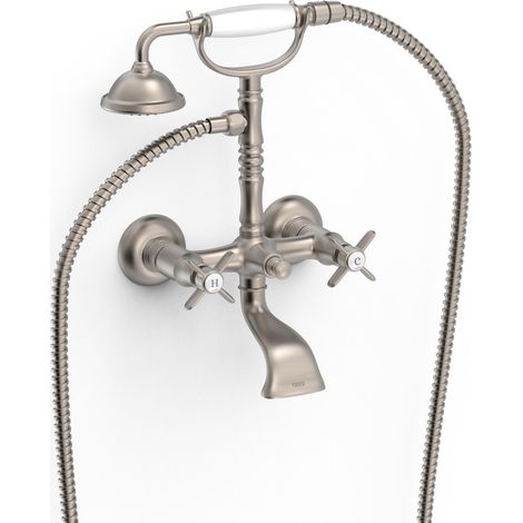 GRIFO BIMANDO MURAL PARA BAÑERA Y DUCHA DUCHA DE MANO