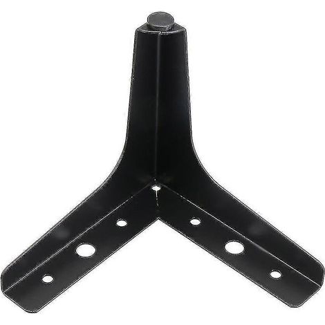 Pieds de canapé triangulaires en acier au carbone 13 x 13 x 13 cm, noirs (1/5)